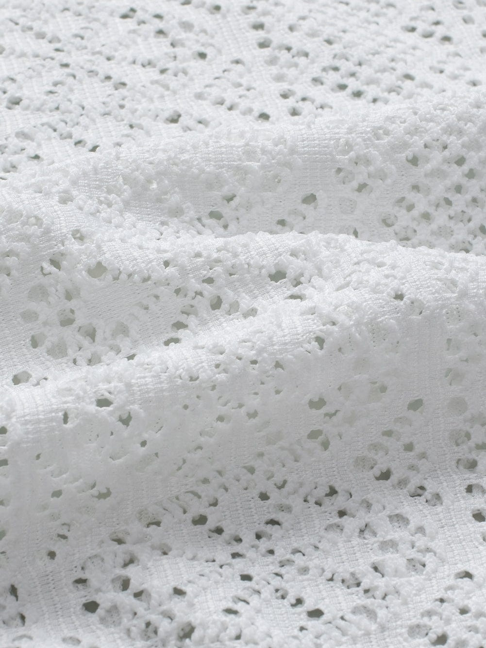 Elegant White Lace Bohemian Tank Top with Fringe Detail