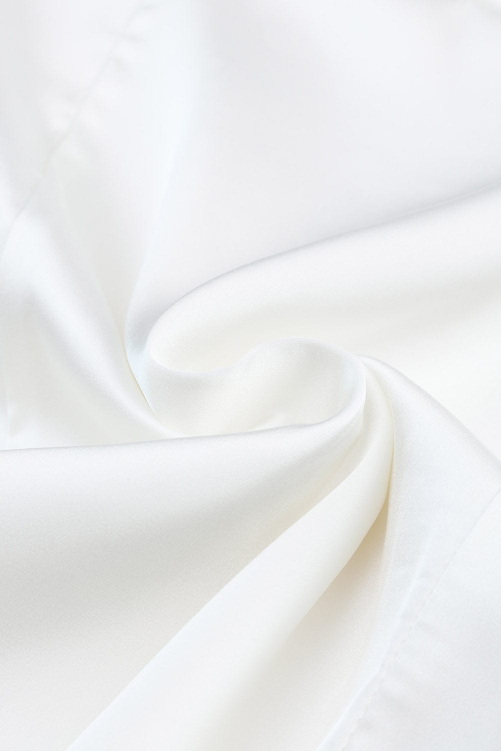 Elegant White Strapless Dress with Fluffy Feather Details