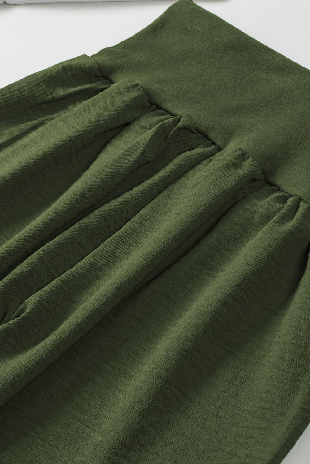 Emerald Green High Waist Harem Joggers