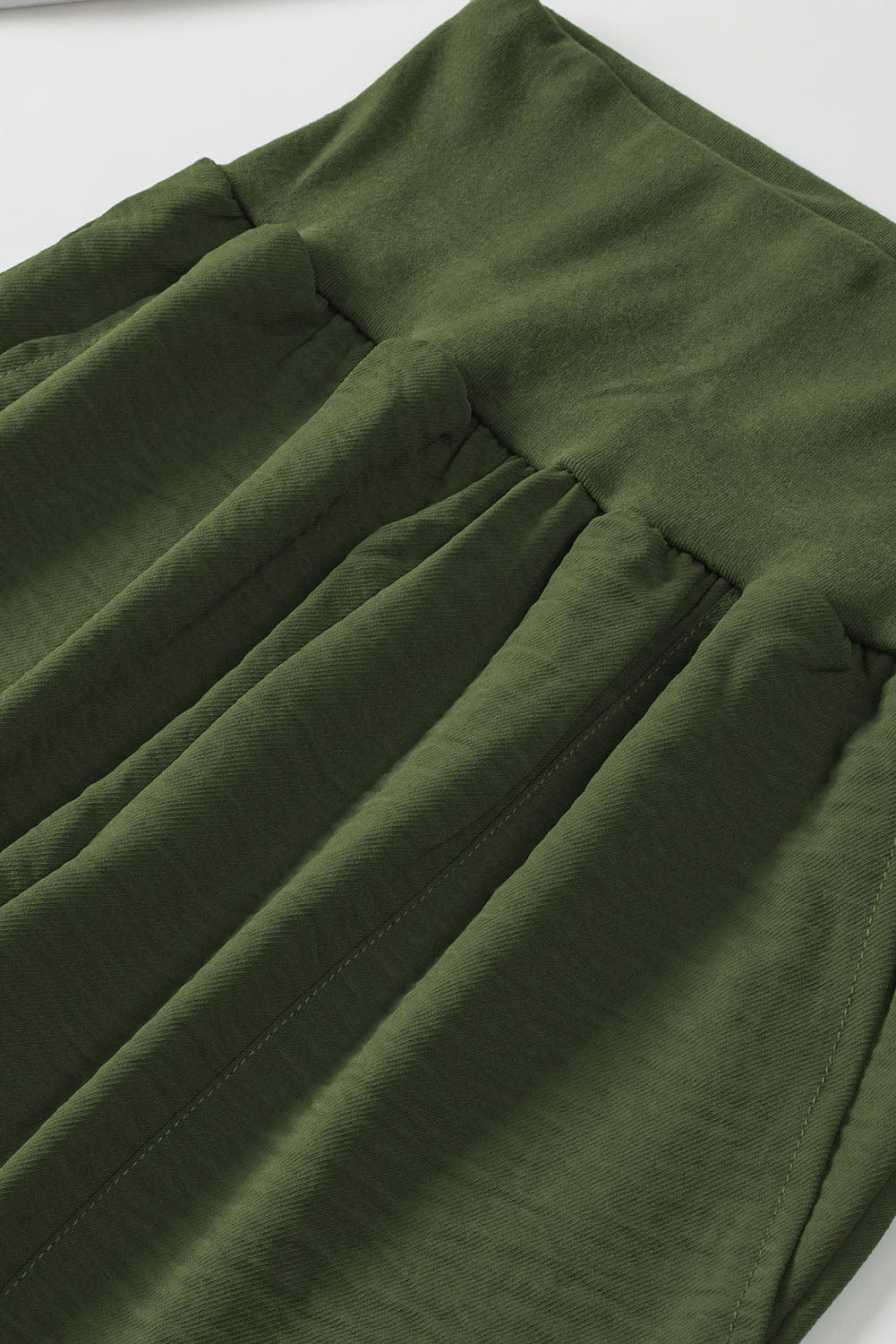 Emerald Green High Waist Harem Joggers