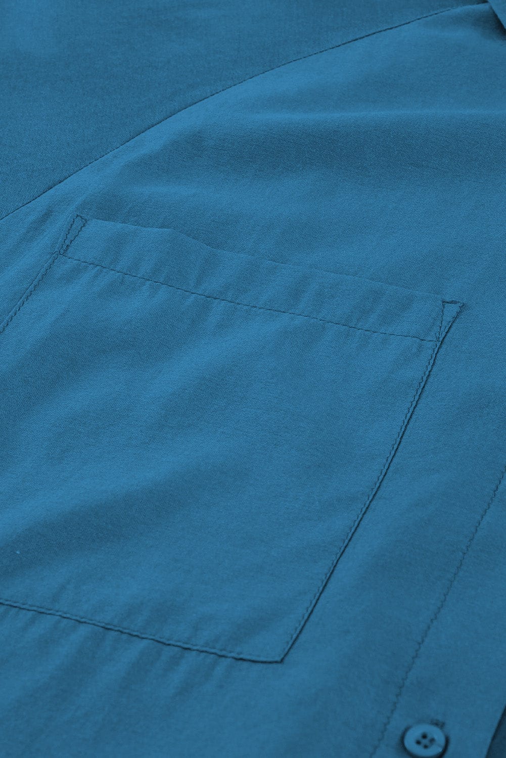 Emerald Smocked Cuff Oversized Blouse