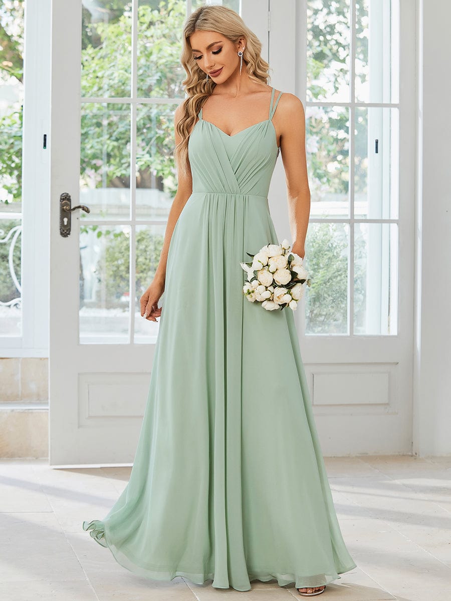 Enchanting Lace Backless Bridesmaid Gown