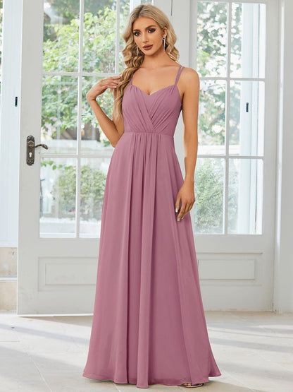 Enchanting Lace Backless Bridesmaid Gown
