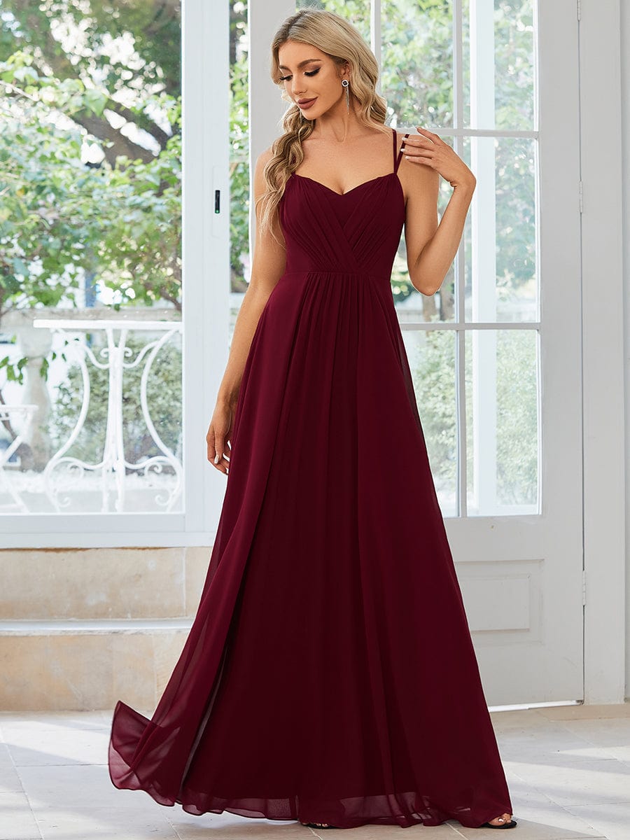Enchanting Lace Backless Bridesmaid Gown