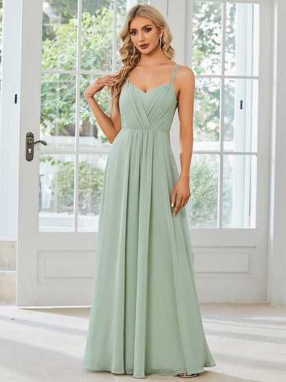 Enchanting Lace Backless Bridesmaid Gown
