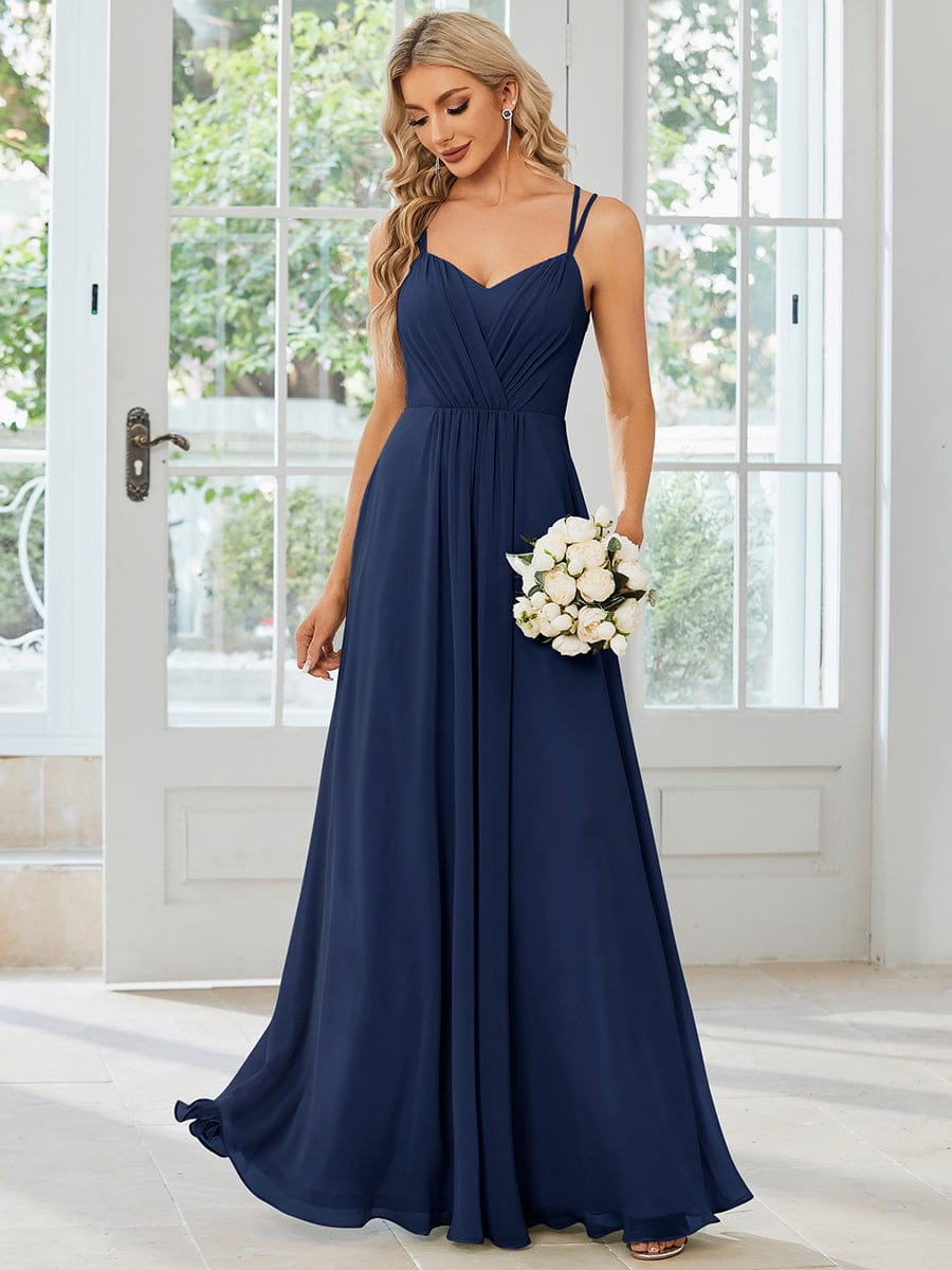 Enchanting Lace Backless Bridesmaid Gown