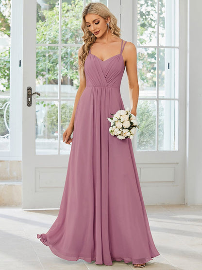 Enchanting Lace Backless Bridesmaid Gown