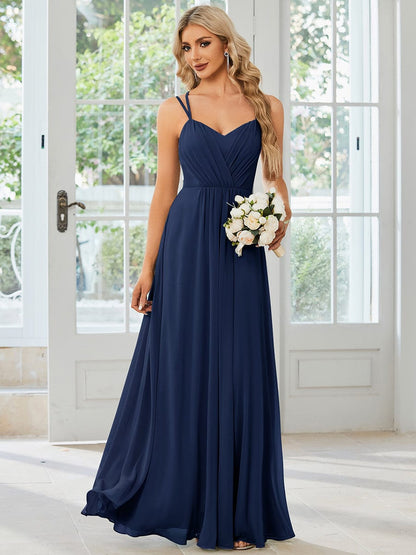 Enchanting Lace Backless Bridesmaid Gown