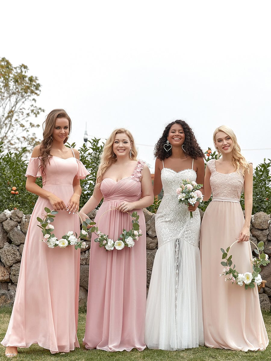 Enchanting Sweetheart Neck Wedding Gown