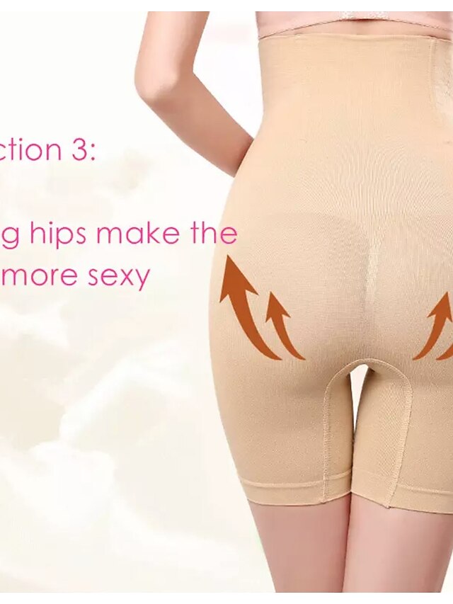 abdominal underwear women shaping high waist and hip shaping slimming volume autumn winter summer corset boxer safety pants thin section - LuckyFash™