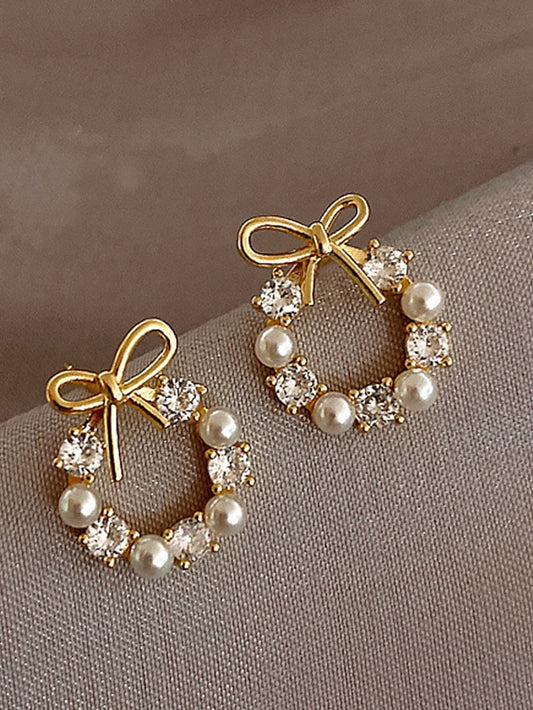 Women's Earrings Fashion Street Ribbon bow Earring - LuckyFash™