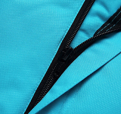 Men's Women's Ski Jacket with Bib Pants Outdoor Winter Thermal Warm Waterproof Windproof Breathable Hooded Clothing Suit for Snowboarding Ski Mountain / Cotton