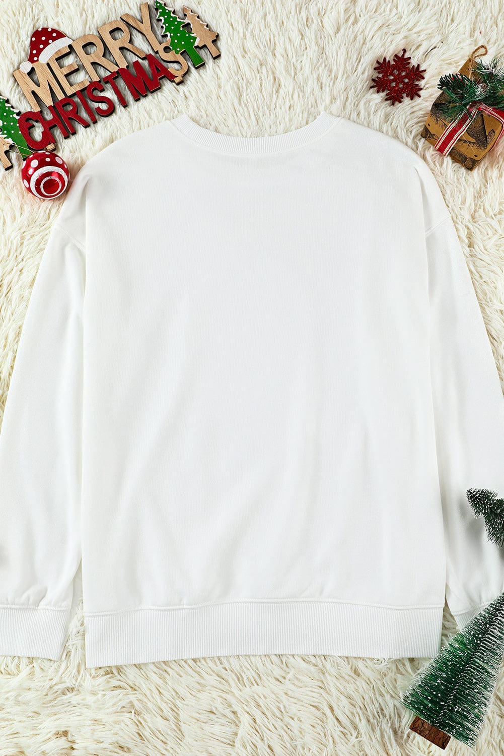 Expressive Beige Letter Graphic Print Pullover Sweatshirt