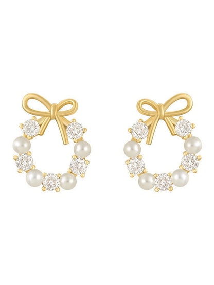 Women's Earrings Fashion Street Ribbon bow Earring - LuckyFash™