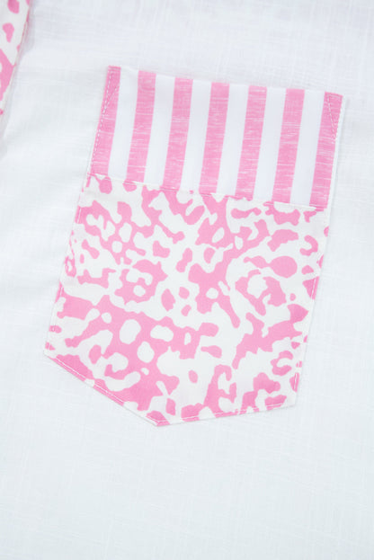 leopard striped shirt