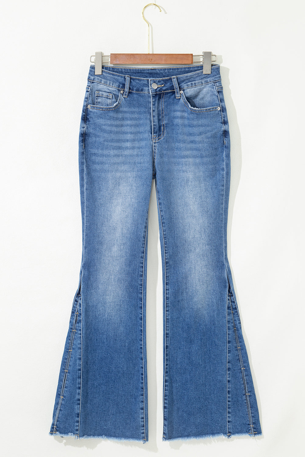 blue flare jeans
