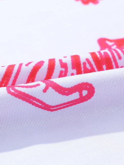 Fierce Pink Leopard Print Sweater