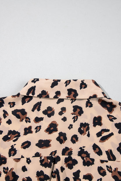 leopard plus size shirt