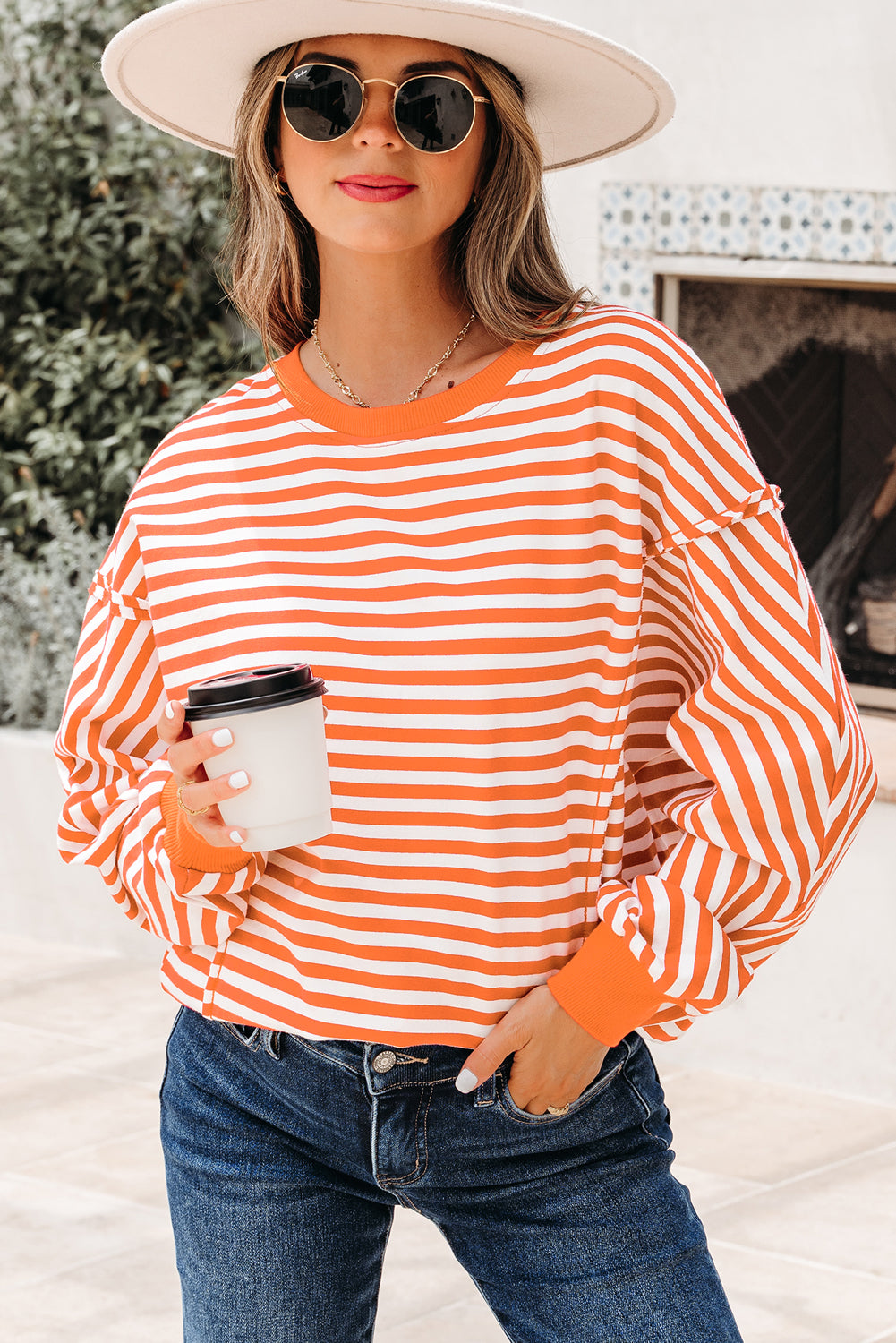 stripe top