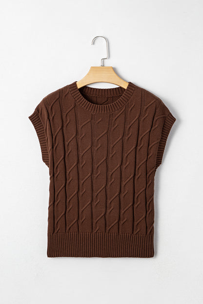 short sleeve sweater top