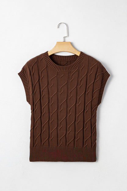 short sleeve sweater top