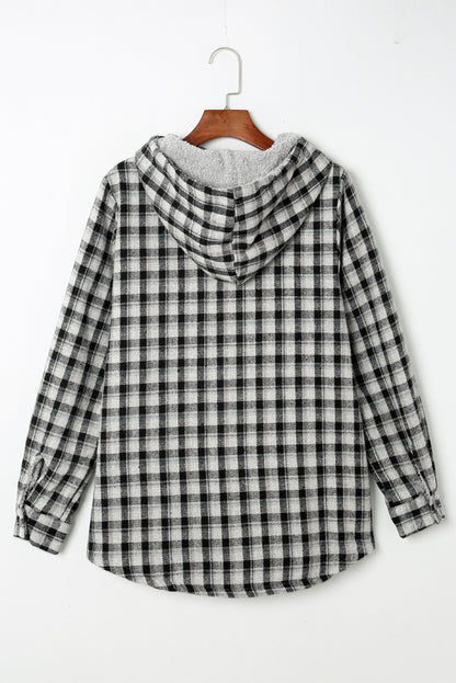 plaid shacket for women