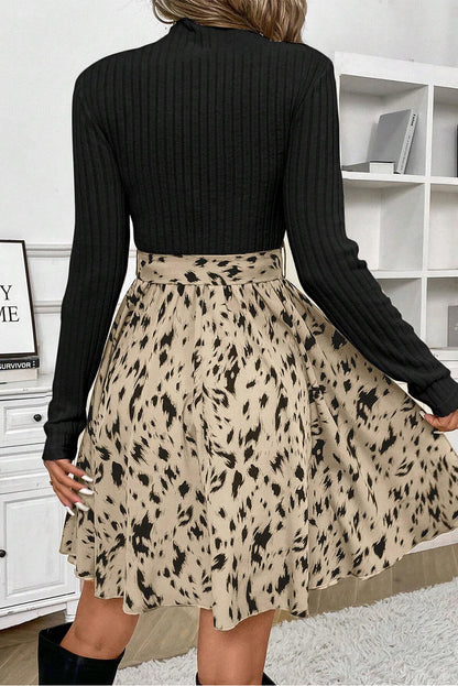 black t shirt dress