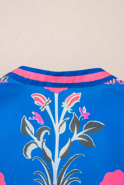 floral blouse for women