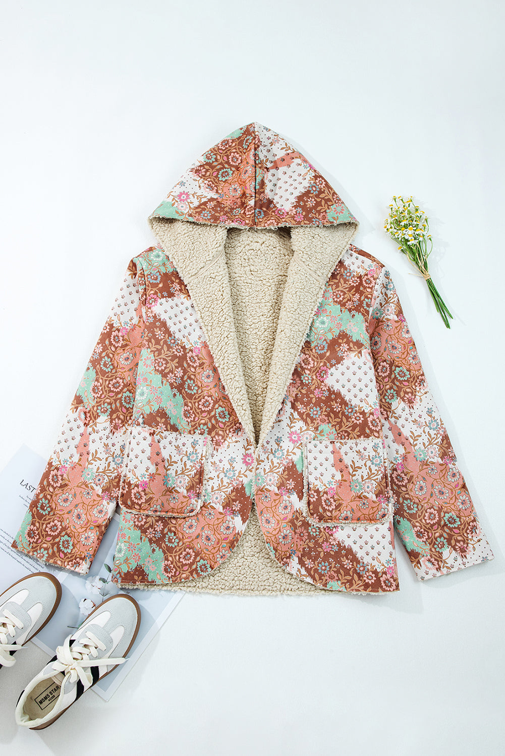 vintage floral jacket