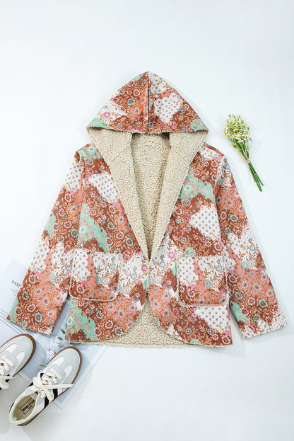 vintage floral jacket