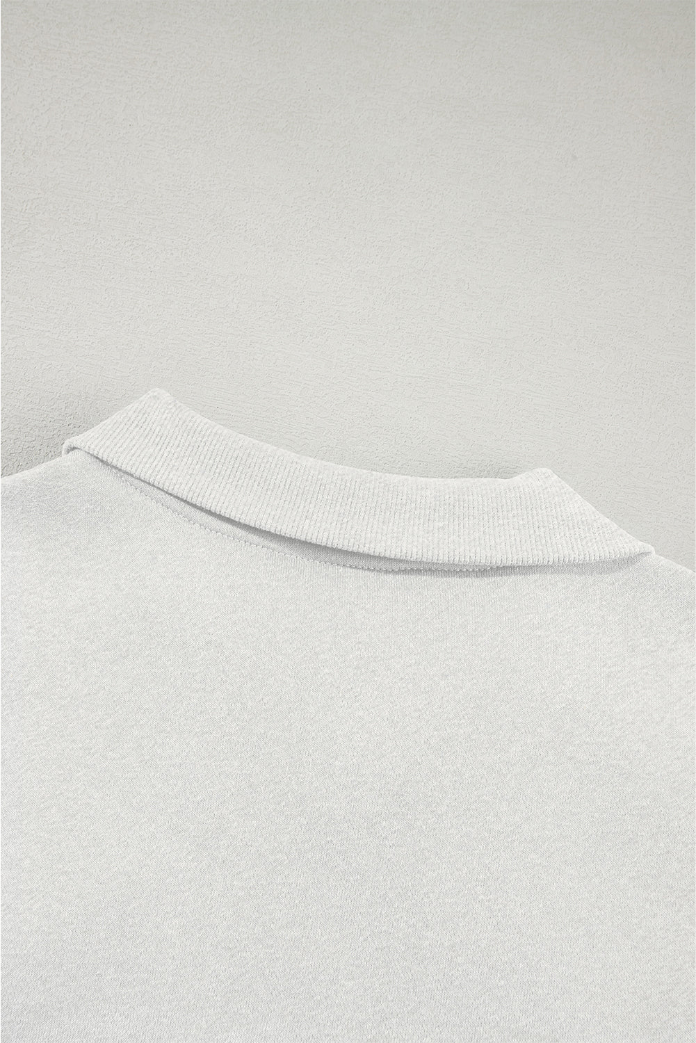 Light Grey Drop Shoulder Zip Up Jacket Drawstring Pants Active 2pcs Set