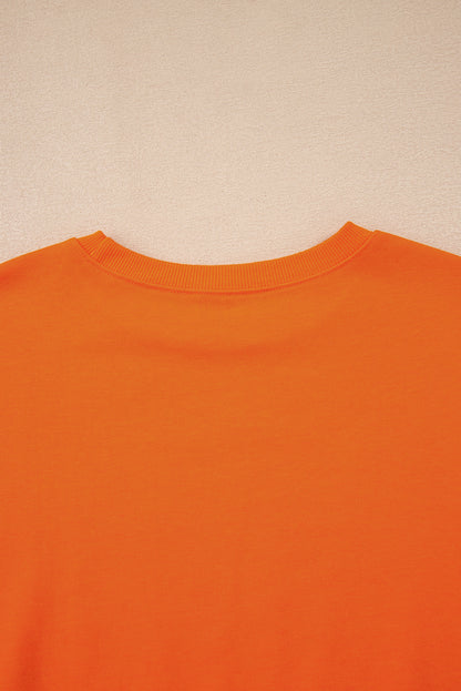 varsity sweatshirt skirt set