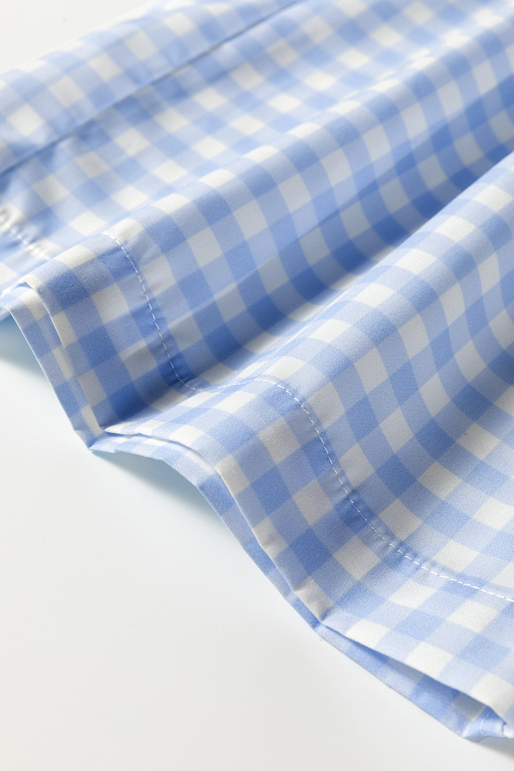 plaid print high waist pants