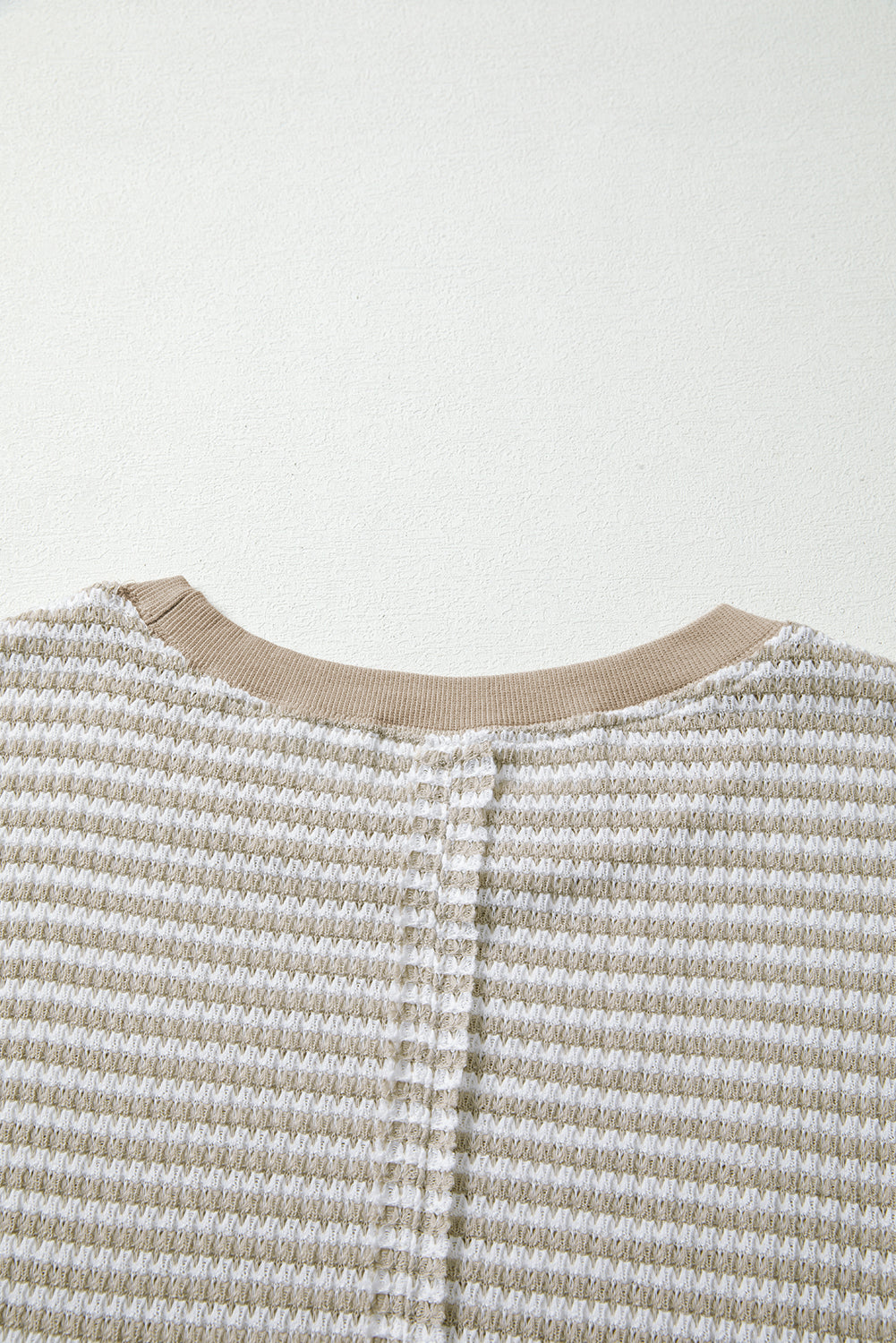 striped long sleeve top