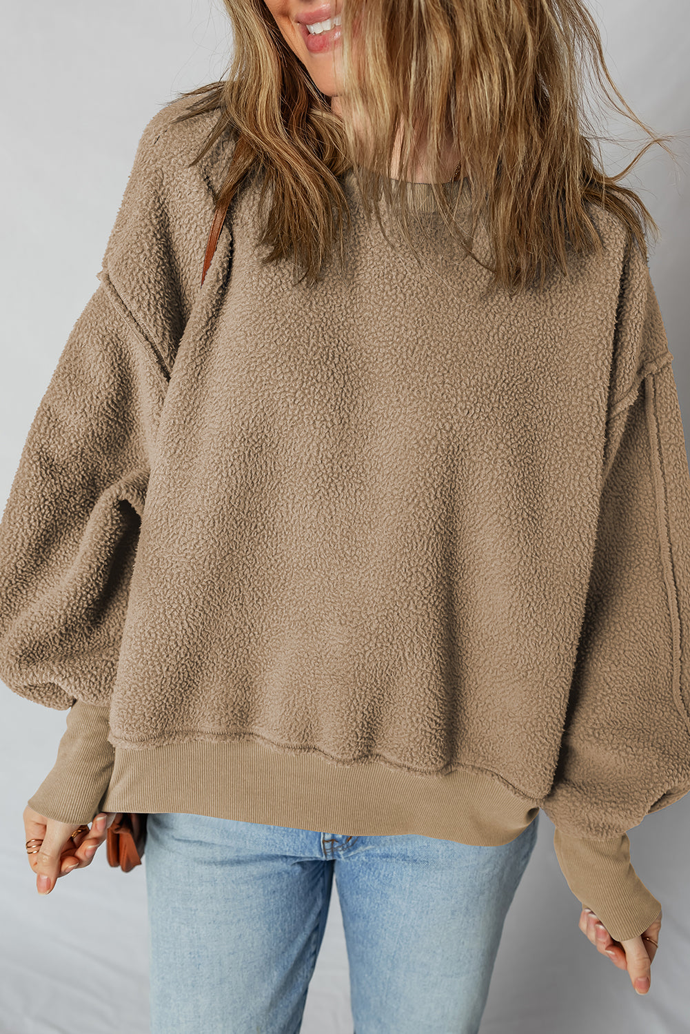womens baggy sweatshirt