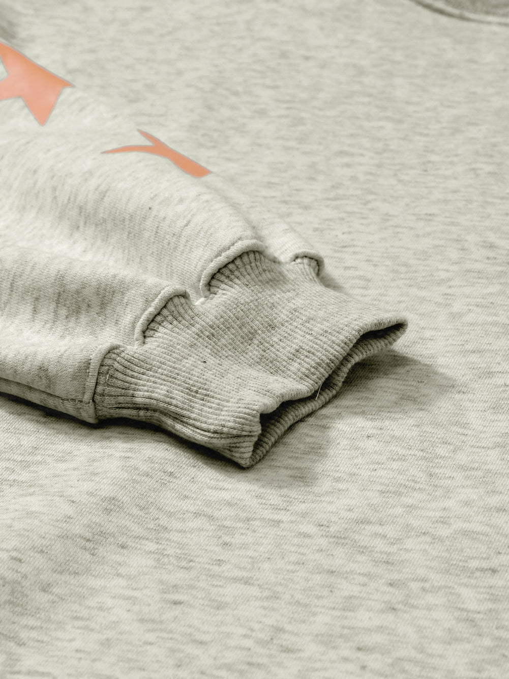 Game Day Sequin Grapefruit Orange Graphic Sweatshirt