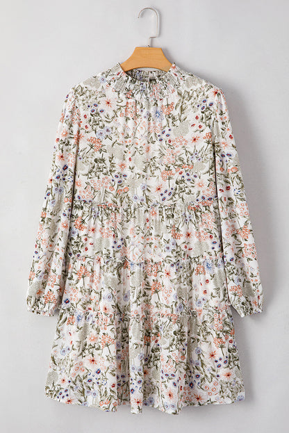 floral mini dress