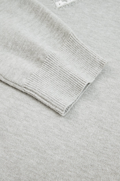 lace patchwork sweater