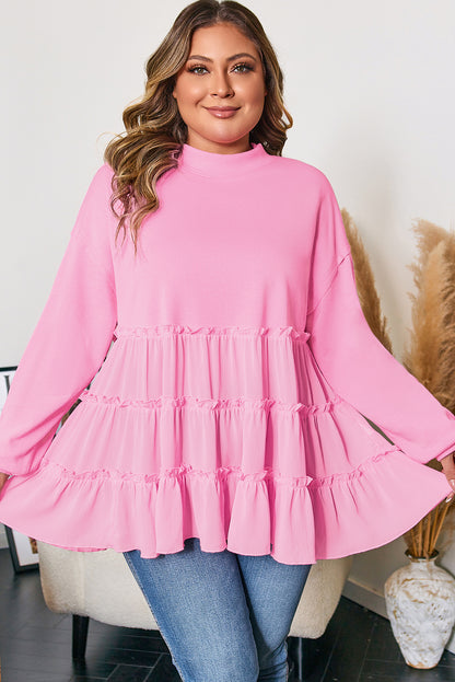 plus size long sleeve top