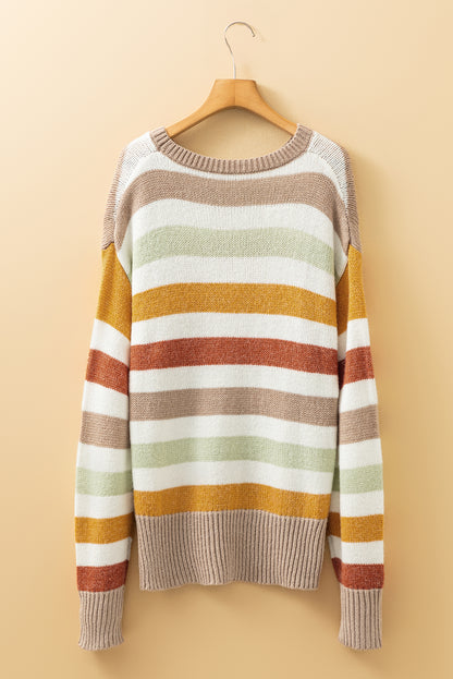 stripe sweater