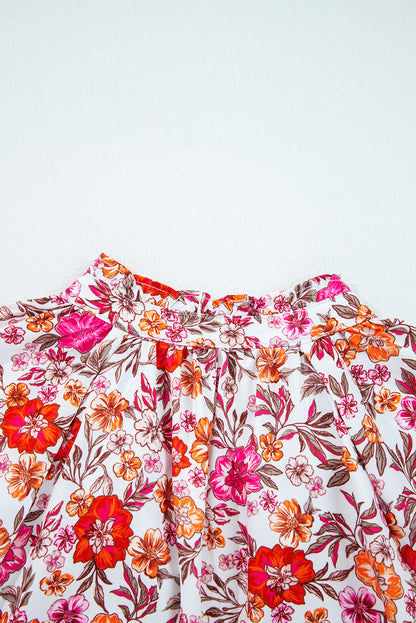 womens floral blouse
