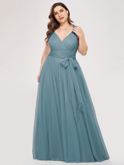 Fairy Princess Tulle Bridesmaid Dress for Plus Size Women at Wholesale Price