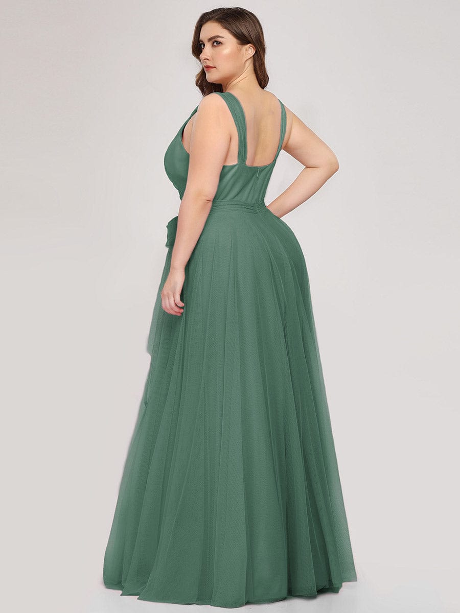 Fairy Princess Tulle Bridesmaid Dress for Plus Size Women at Wholesale Price