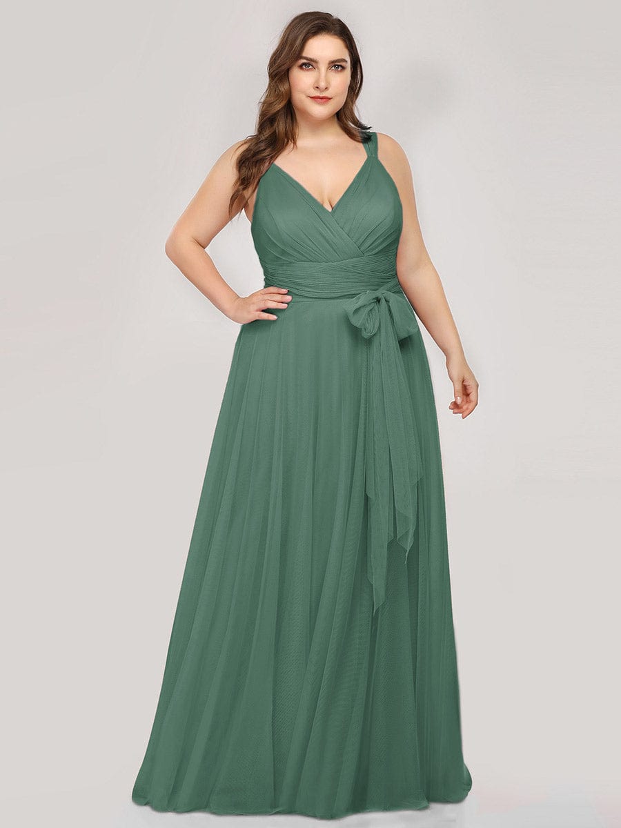 Fairy Princess Tulle Bridesmaid Dress for Plus Size Women at Wholesale Price