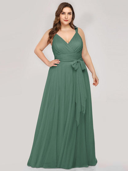 Fairy Princess Tulle Bridesmaid Dress for Plus Size Women at Wholesale Price