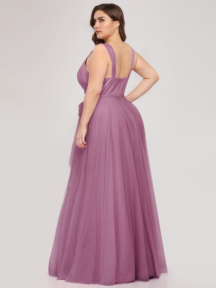 Fairy Princess Tulle Bridesmaid Dress for Plus Size Women at Wholesale Price