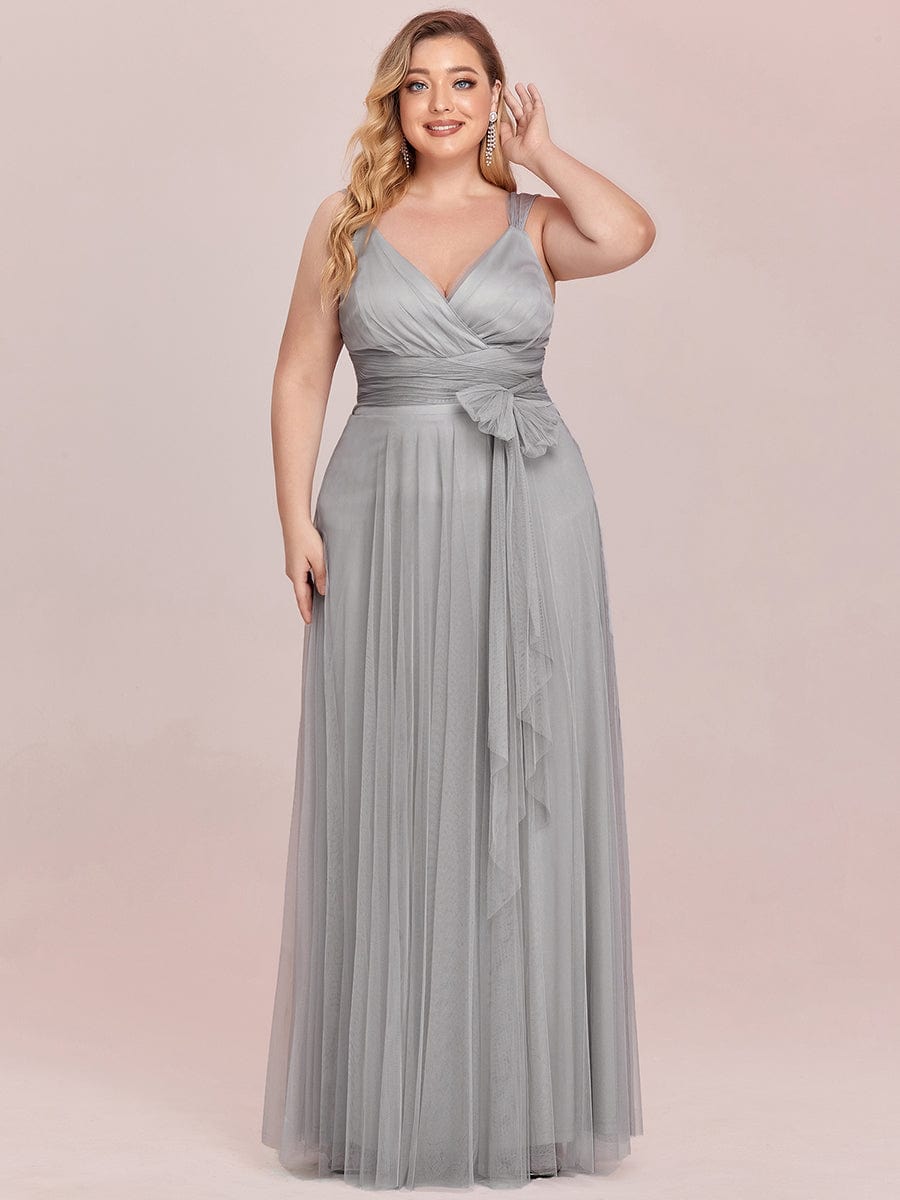 Fairy Princess Tulle Bridesmaid Dress for Plus Size Women at Wholesale Price