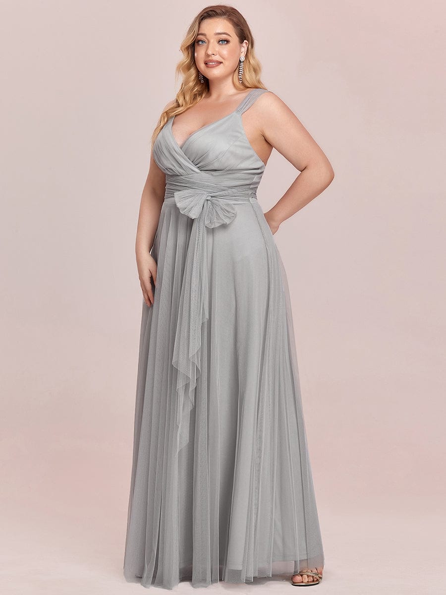 Fairy Princess Tulle Bridesmaid Dress for Plus Size Women at Wholesale Price