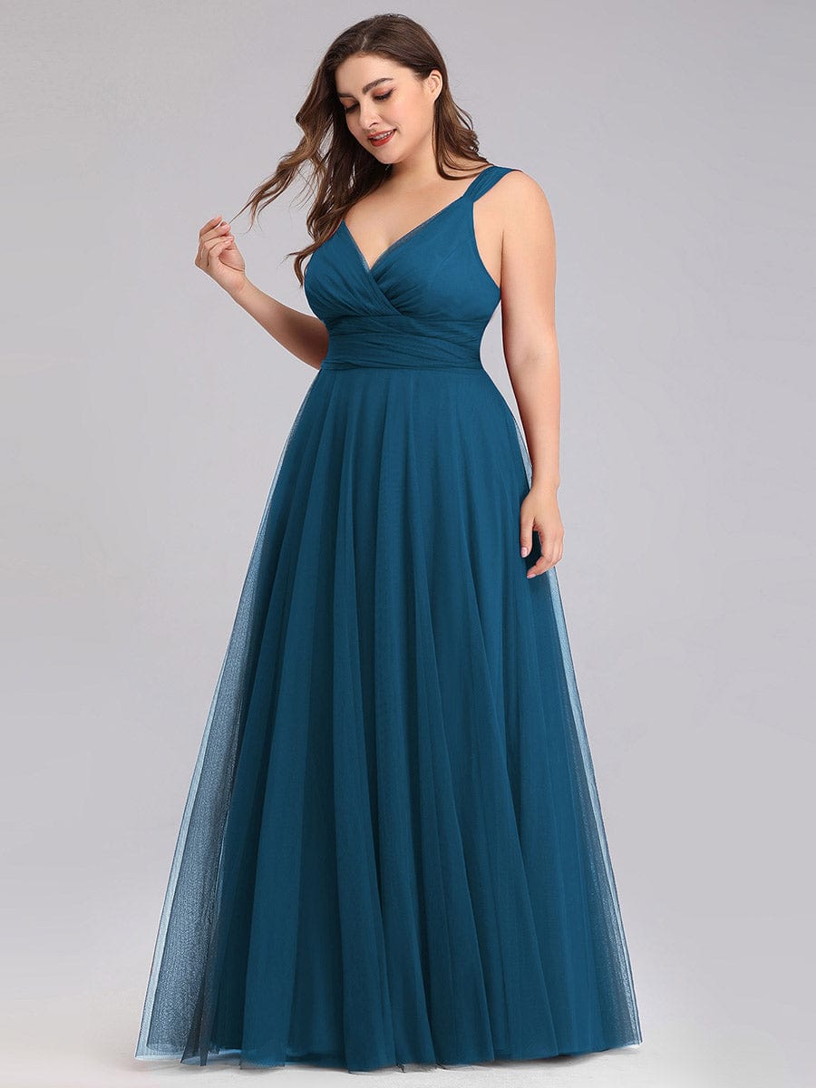 Fairy Princess Tulle Bridesmaid Dress for Plus Size Women at Wholesale Price