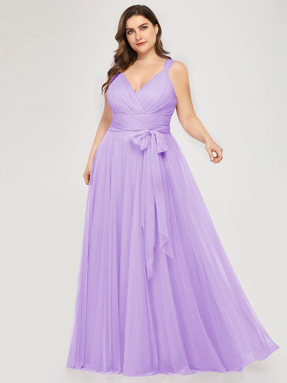 Fairy Princess Tulle Bridesmaid Dress for Plus Size Women at Wholesale Price
